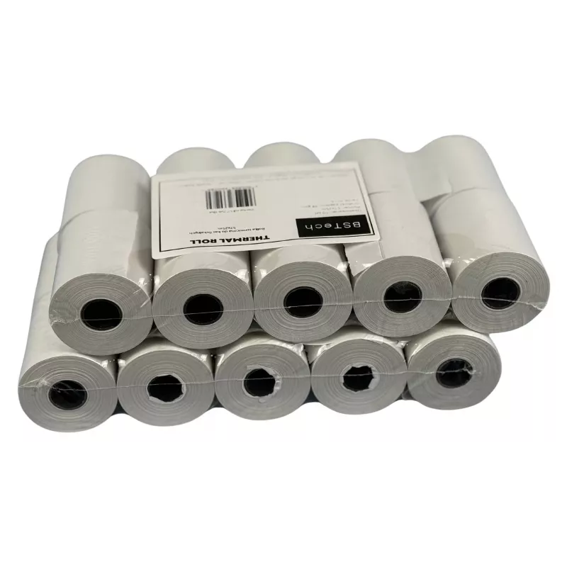 BSTech Paper, Thermorolle für Registrierkassen 57x20m 10 Stück