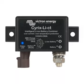 Kombinator Cyrix-Li-ct 12/24V 230A — Batterie-Kombinator für 12V- und 24V-Systeme