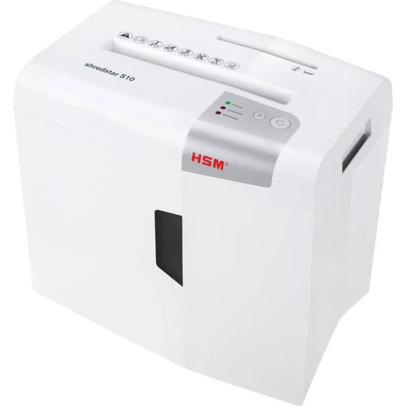 HSM shredstar S10 Aktenvernichter, 6 mm + separater CD-Schneidemechanismus