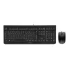 CHERRY DC 2000 Tastatur, Maus enthalten, Universal, USB, QWERTY, Tschechisch, Schwarz