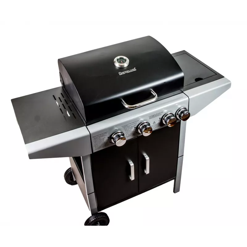 Gasgrill Ravanson GO-3 — kompakter Gasgrill, Modell GO-3