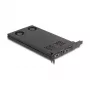 Delock PCI Express x16 Kartenhalter für 2 x M.2 NVMe SSD Bifurkation 47042
