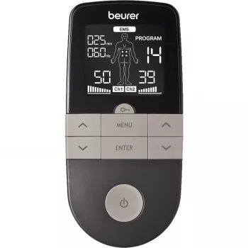 Elektrostimulations-TENS/EMS-Gerät Beurer EM 1 RELIEF+ (Modell 60428) anthrazit