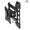 Wandhalterung für TV/Monitor MACLEAN MC-719, für Bildschirme bis 68,6 cm (27 Zoll), max. 15 kg, VESA 100x100, schwarz