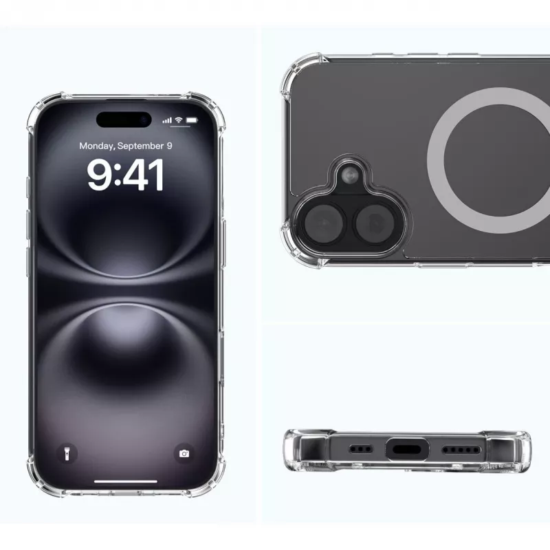 Border Case 4smarts Ibiza für iPhone 17 16 cm Transparent