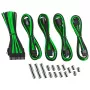 Kabelverlängerungsset CableMod CM-CAB-CKIT-N86KKLG-R — 8+6-Pin-Stromverlängerungen, Schwarz/Grün