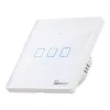 Wandmontierter smarter Lichtschalter Sonoff T2 EU TX 3-Kanal Wi‑Fi + RF 433 Steuerung