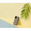 Schutzhülle iKins für Apple iPhone 12 mini, Pyramidenstruktur, schwarz