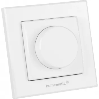 Lichtschalter Homematic IP HMIP-WRCR Dreh Weiß 55x55x27 mm
