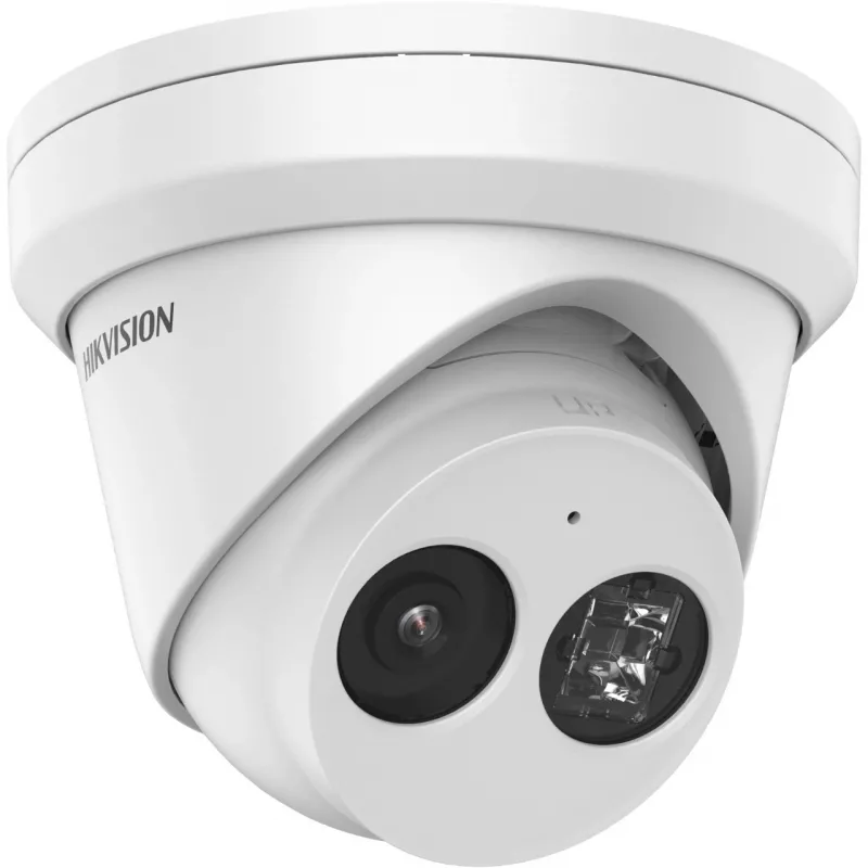Hikvision Pro Series(EasyIP) DS-2CD2343G2-IU - Netzwerk-Überwachungskamera - Dome - staub- und wassergeschützt - Farbe (Tag/Nacht) - 4 MP - 2688 x 1520 - 720p, 1080p - M12-Anschluss