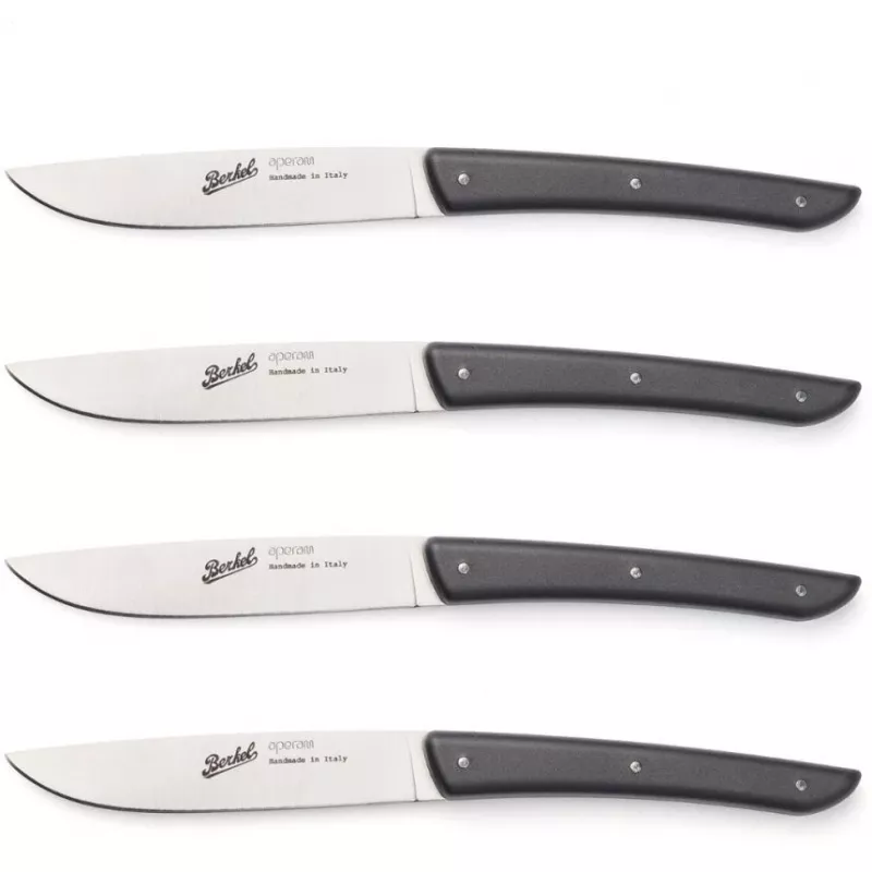 Berkel Steakmesser-Set 4-tlg. Farbe schwarz