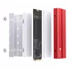 M.2 SSD Kühler Jonsbo M.2-6 RED 2280 passiver Kühlkörper für 2280 NVMe/SATA-Laufwerke