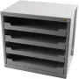 Schubladensystemkoffer Allit EuroPlus Depot M, Abmessungen 380 x 455 x 805 mm, Modell 455805