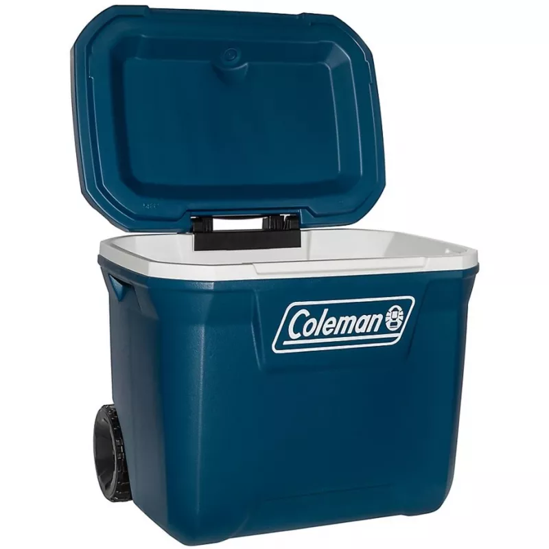 Coleman 50QT Xtreme Rollkühler, Blau, Kunststoff, Polyurethan (PU), Schwarz, 47 l, 113 kg