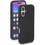 Schützende DELOCK Soft-Touch-Silikonhülle für iPhone 16 – Schwarz