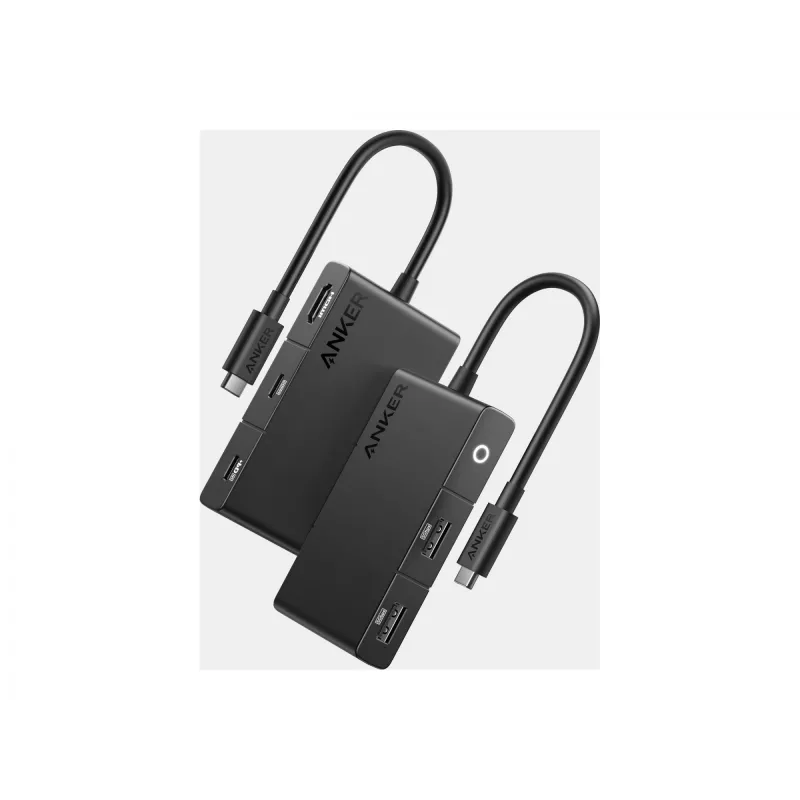 Anker 332 Wired USB 3.2 Gen 1 Type-C Schwarz 100W 4K Ultra HD