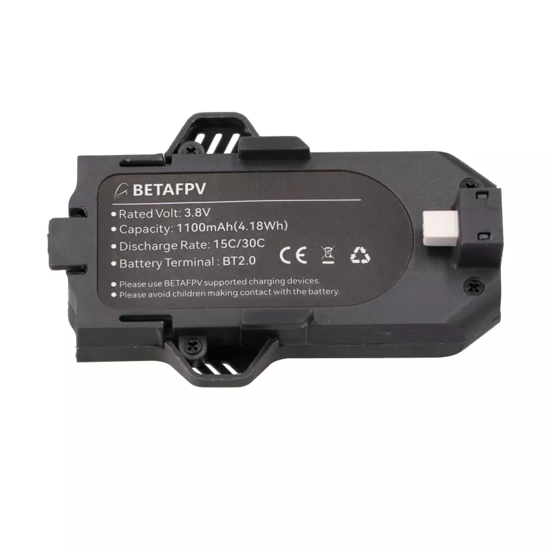 Aquila16 BetaFPV Drohnen-Akku-Set 15C 1100mAh 2er-Pack, 3,8V