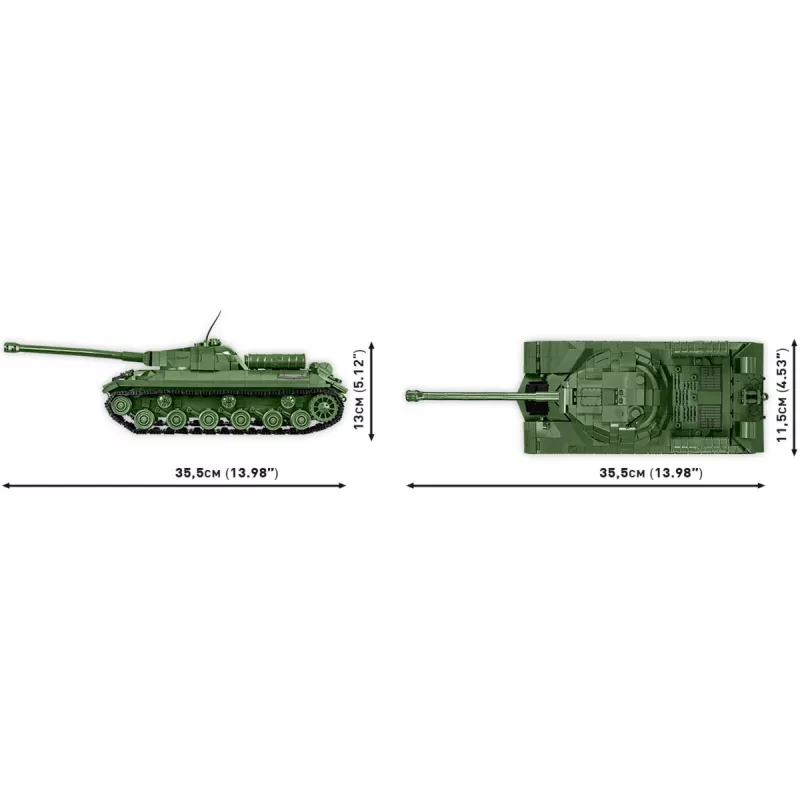 COBI Historical Collection WWII Is-3 sowjetischer schwerer Panzer