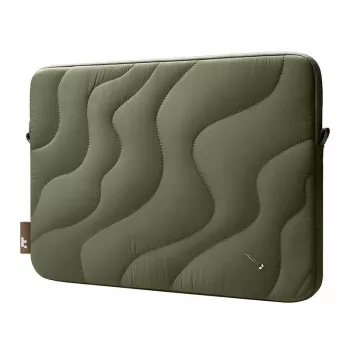 Laptop-Hülle Tomtoc Terra-A27 für 14-Zoll-Laptops, grün, Modell TMT186