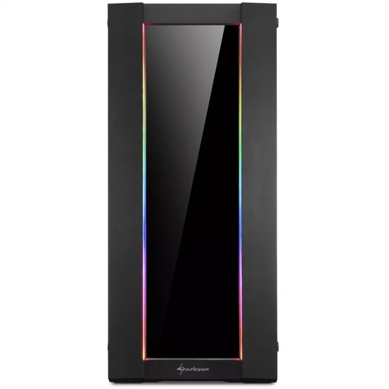 PC-Gehäuse Sharkoon ELITE SHARK CA200G Midi Tower Schwarz