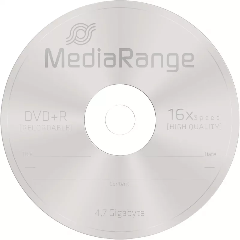 MEDIARANGE 100 x DVD+R - 4,7 GB (120 Min.) 16x