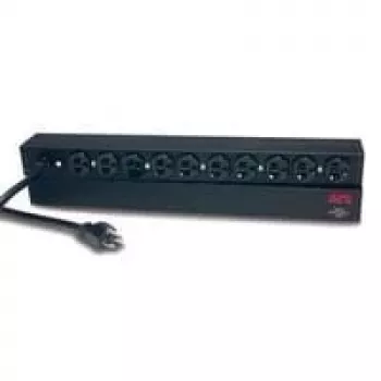 APC Rack PDU, Basic, 1U, 20A, 120V power distribution unit (PDU) Schwarz