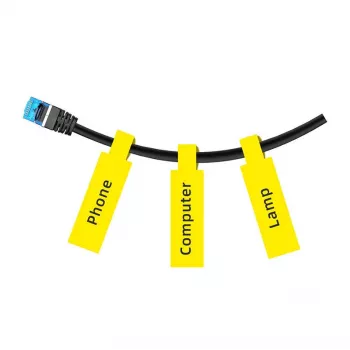 Thermoetiketten NIIMBOT 12,5×74+35 mm, Rolle mit 65 Etiketten, gelb