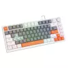 Savio ASTRAL WHITE JADE 3 COLOURS Tastatur Gaming USB QWERTY US International