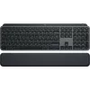 Kabellose Full-Size-Tastatur Logitech Master MX Keys S — Graphite, Bluetooth & 2,4 GHz (Nano), USB-C wiederaufladbar, hintergrundbeleuchtet, QWERTY US International