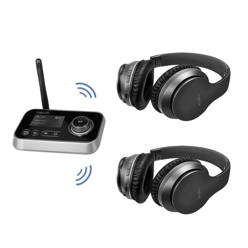 LogiLink BT0062 Bluetooth Audio Transmitter/receiver BT 5.0 10 M Reichweite