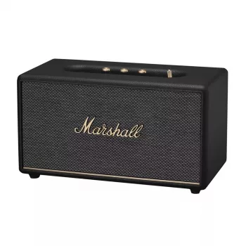 Kabelloser Bluetooth-Lautsprecher Marshall Headphones Stanmore III Schwarz — kompaktes Home-Audio, Multi-Host, RCA und optisch vorbereitet