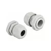 Kabelverschraubung DeLOCK 60364 Grau Kunststoff 2 Stk.