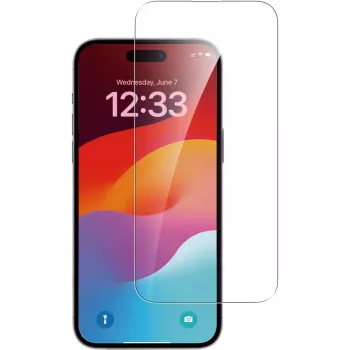 Bildschirmschutz 4smarts 540595 für Apple iPhone 15 kugelsicheres gehärtetes Glas