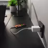 AC USB-Ladegerät DIGITUS 20W, 1x USB-C, 1x USB-A, Eingang 100–240V, Weiß