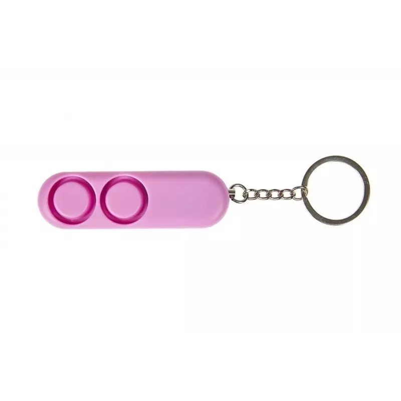 Personenalarm GUARD YC-001-PI 130 dB pink kompakte Sicherheitsvorrichtung, LR41-Batterien, 200 m Reichweite