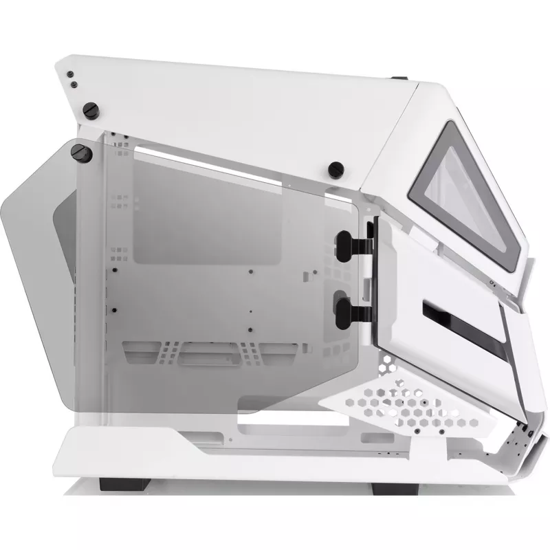 PC-Gehäuse Thermaltake AH T200 Snow Micro Tower Weiß