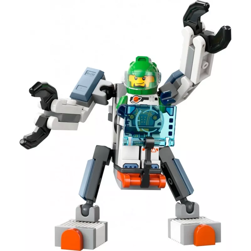 Konstruktionsspielzeug LEGO City Weltraum-Erkundungs-Mech 30694 mit beweglichen Armen und Beinen