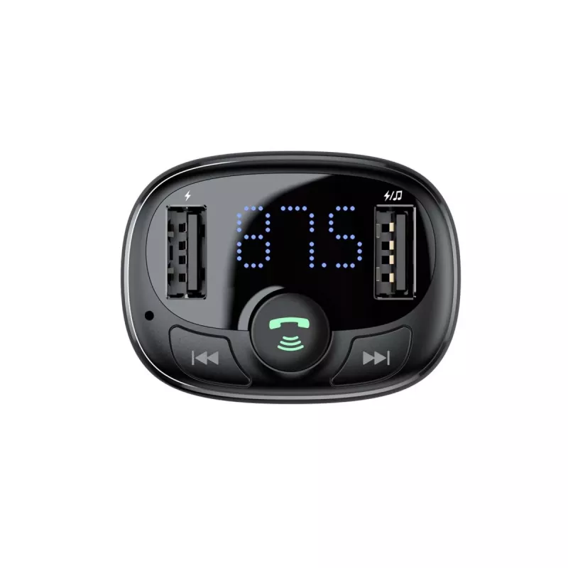 FM-Transmitter Baseus SUP0004410 87,5–108 MHz Bluetooth USB Schwarz