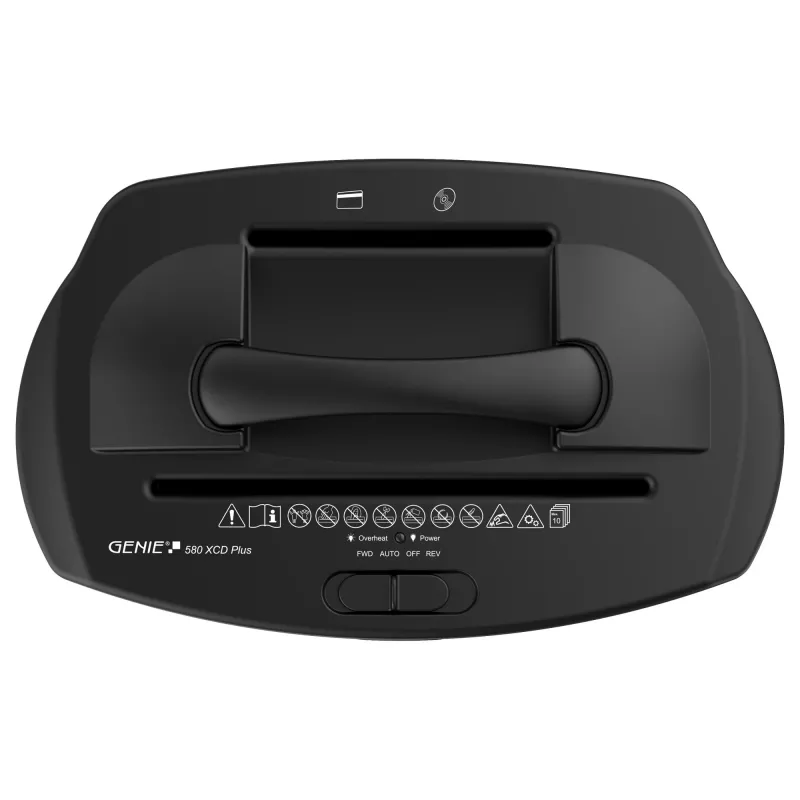 GENIE Aktenvernichter 580 XCD Plus schwarz