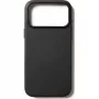 Mujjo Full Leather Case Hülle für iPhone 17 Pro Max schwarz