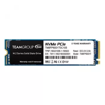 SSD-Festplatte Team Group 1 TB M.2 PCI Express 3.0 NVMe MP33