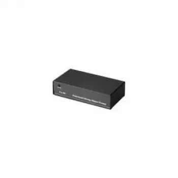 Hama Stereo Phono Vorverstärker PA 506, mit AC/DC-Netzteil 230V/50Hz Schwarz