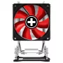 Xilence I402 Prozessorkühler 9,2 cm Schwarz, Rot, Silber