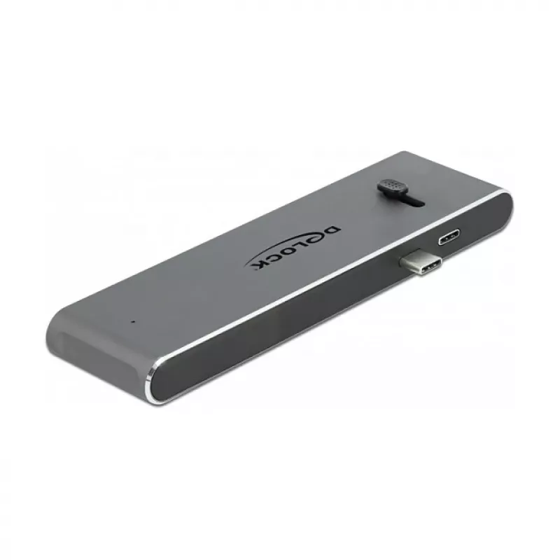Dockingstation DeLOCK Dual USB Type-C mit HDMI USB 3.2 SD PD 3.0