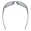 Polarisierte Sonnenbrille Uvex Sportstyle 233 P - smoke matt/spiegelblau