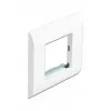 Modulhalter DeLOCK Easy 45 80x80 mm Weiß