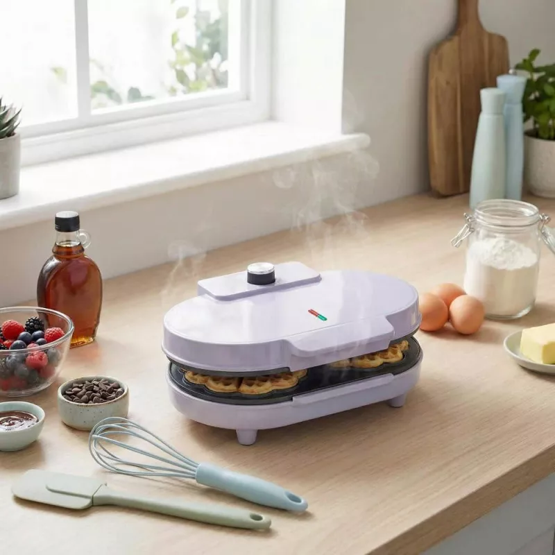 Giles & Posner EK6700GSPPVDE Doppelherz-Waffeleisen