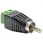 RCA-Adapter DeLOCK 65417 Schwarz Grün Silber