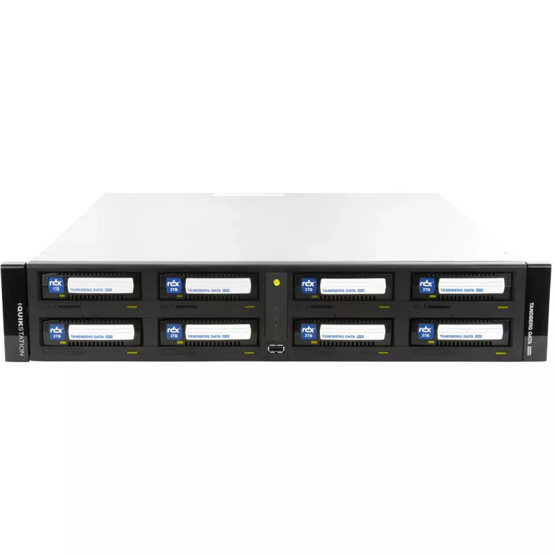Tandberg RDX QuikStation 8 RM 8-bay 2x 10Gb Ethernet 2U NEU