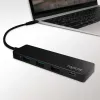 LogiLink UA0311 USB-C 3.2 Gen 2 Multiport-Hub 4 Ports Schwarz